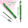 2-In-1 Stylus Retractable Ballpoint Pen With Stylus Tip