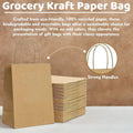 Brown Kraft Paper Shopper Tote Bag