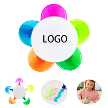 Flower Shape Watercolor Highlighter Pen