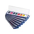 8 Colors Washable Watercolor Paint Set With 1 Brush