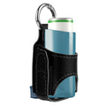 Portable PU Leather Asthma Inhaler Holder With Keychain