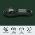 Mini Portable USB Rechargeable Handheld Pocket Fan with Clip