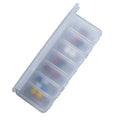 Transparent Weekly Pill Organizer