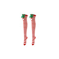 Christmas Bow Over-The-Knee Socks