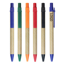Eco-friendly Recycled Kraft Paper Retractable Pen