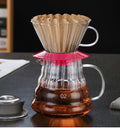 8-12 Cups 50 pack Natural Unbleached Coffee Filter