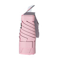 6-Fold Compact Umbrella With Ring Clasp