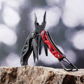9-In-1 Aluminum Multitool Pliers With Pouch