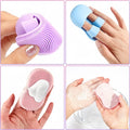 Mini Finger Face Wash Brush Soft Bristle Silicone Brush