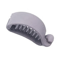 Morandi-Colored Matte Banana Clip