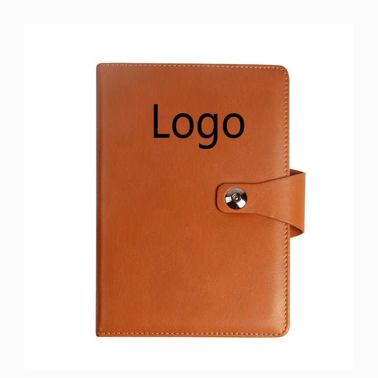 Custom A5 Faux Leather Notebook – Personalized Journal