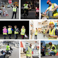 High Visibility Vest With Pocket Zipper