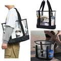 Pvc Transparent Beach Tote Bag
