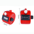 4-Digit Number Handheld Tally Mechanical Clicker Counter