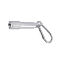 Mini Led Aluminum Alloy Flashlight With Carabiner