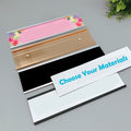 Aluminum Name Display Plate & Holder