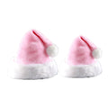 Soft Thicken Velvet Santa Hats