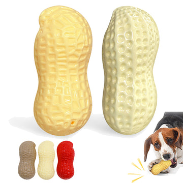Squeaky Peanut Shape Dog Toy