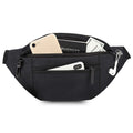 4 Zipper Pockets Waist Bag Large Capacity Crossbody Bag