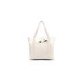 Canvas Tote with External Pocket