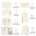 7 Set Waterproof Travel Storage Bags