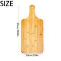 10½''x6'' Bamboo Paddle Shape Cutting Board