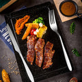 Reusable Flatware Sets Knife Fork Spoon With Carrying Case
