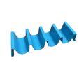 Plastic Wave-Shaped Taco Shell Holder