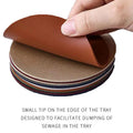 Personalized PU Leather Coaster