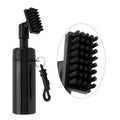 Golf Cleaning Brush with Retaining Clip and Squeeze Bottle
