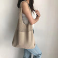 Chic Retro Crochet Beach Bag - Handwoven