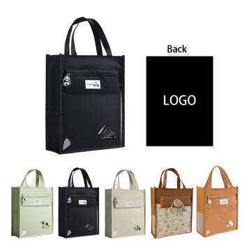 Simple Solid Color Canvas Bag