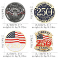 250th US Anniversary Lapel Pin