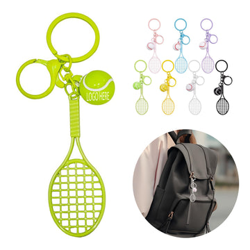 Fun Tennis Sport Keychain