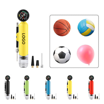 Ball Pump with Pressure Gauge