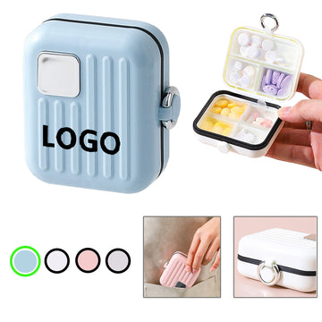 Mini Suitcase Pill Case