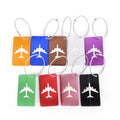 Aluminum Airplane Travel Luggage Tag