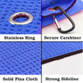 Microfiber Fabric Waffle Pattern Tri-fold Golf Towels