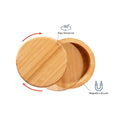 Bamboo Salt Cellar With Lid