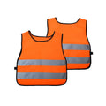 Kids High Vis Reflective Safety Vest with Elastic Strap