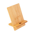 Durable Bamboo Phone Holder With Chargeable Hole