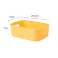 Versatile Plastic Desktop Storage Container Desk Organizer