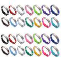 Stainless Steel Silicone Bracelet Wristband Engraved Logo