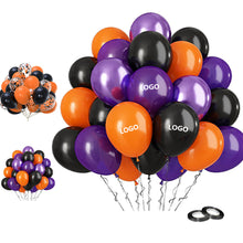 30Pcs 12Inch Halloween Decorations Balloons Set