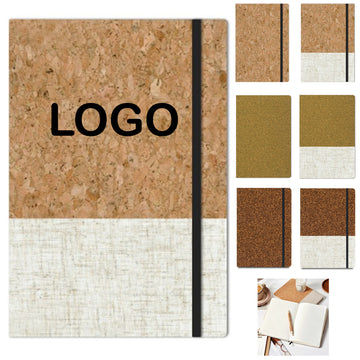 A5 Eco-Friendly Cork/Tea/Coffee Grounds Cover Notebook