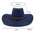 Suede Travel Cowboy Hat