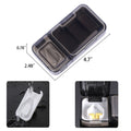 Travel Pill Box with Pill Cutter Splitter