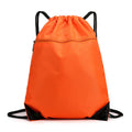 Waterproof Drawstring Backpack with Zipper Pocket