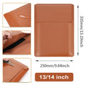 14 Inch Laptop Sleeve Case Leather Bag