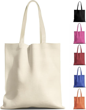 12oz 100% Cotton Full-Color Canvas Tote Bag(16"×14")